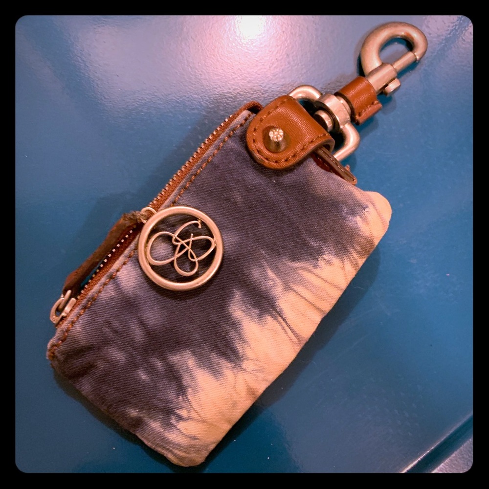 Indigo Tye Die Jessica Simpson card holder